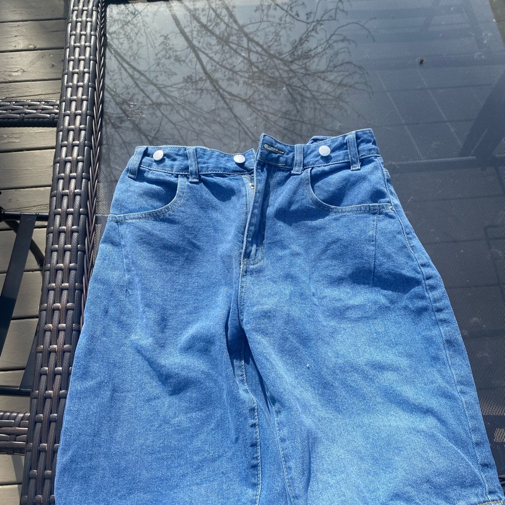 Blue Denim Jorts